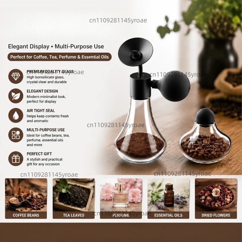Glass Aroma Sample Bottle Coff - đánh giá và giá Coffee Tea & Jane