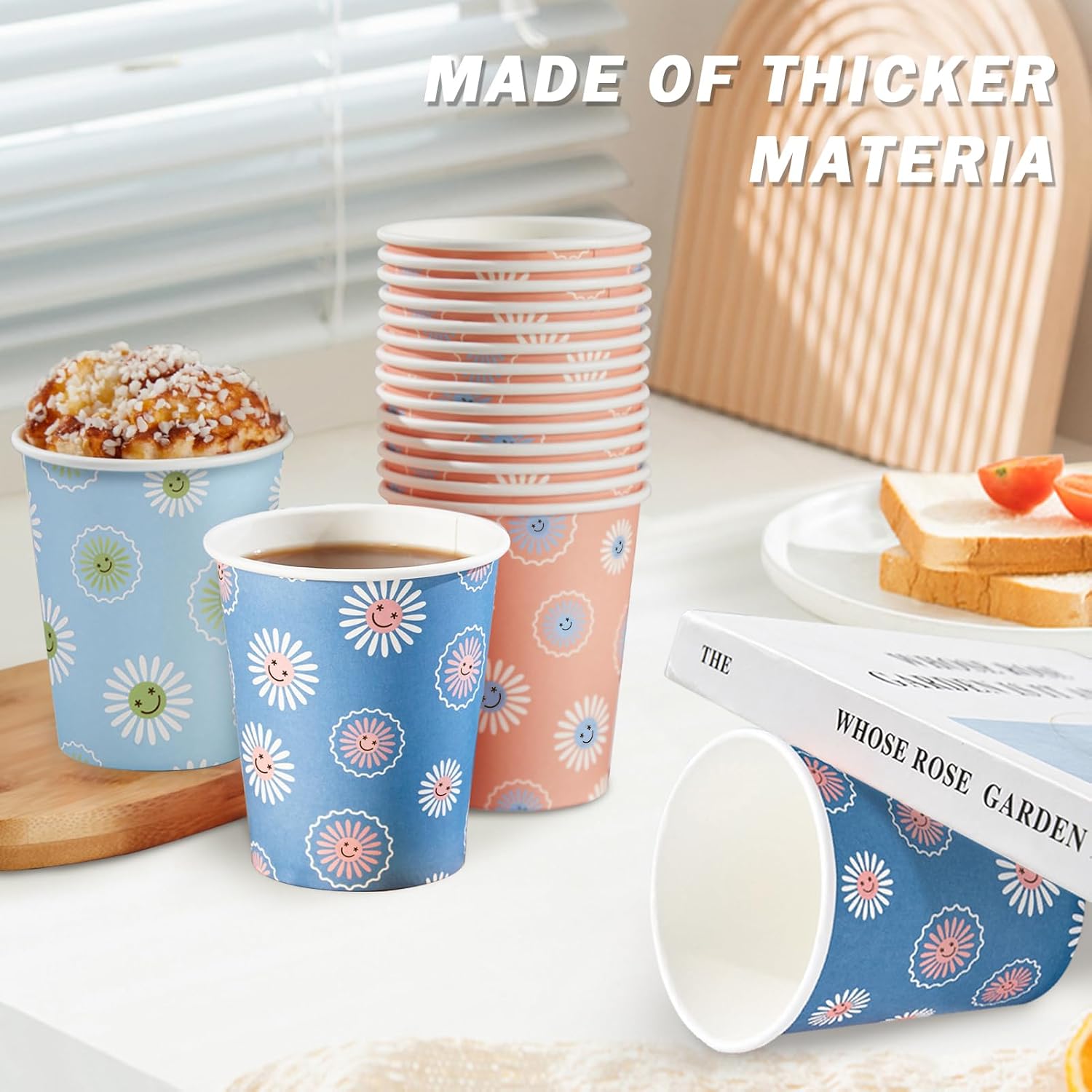 300 Pack 8oz Disposable Paper  - đánh giá và giá Coffee Tea Images