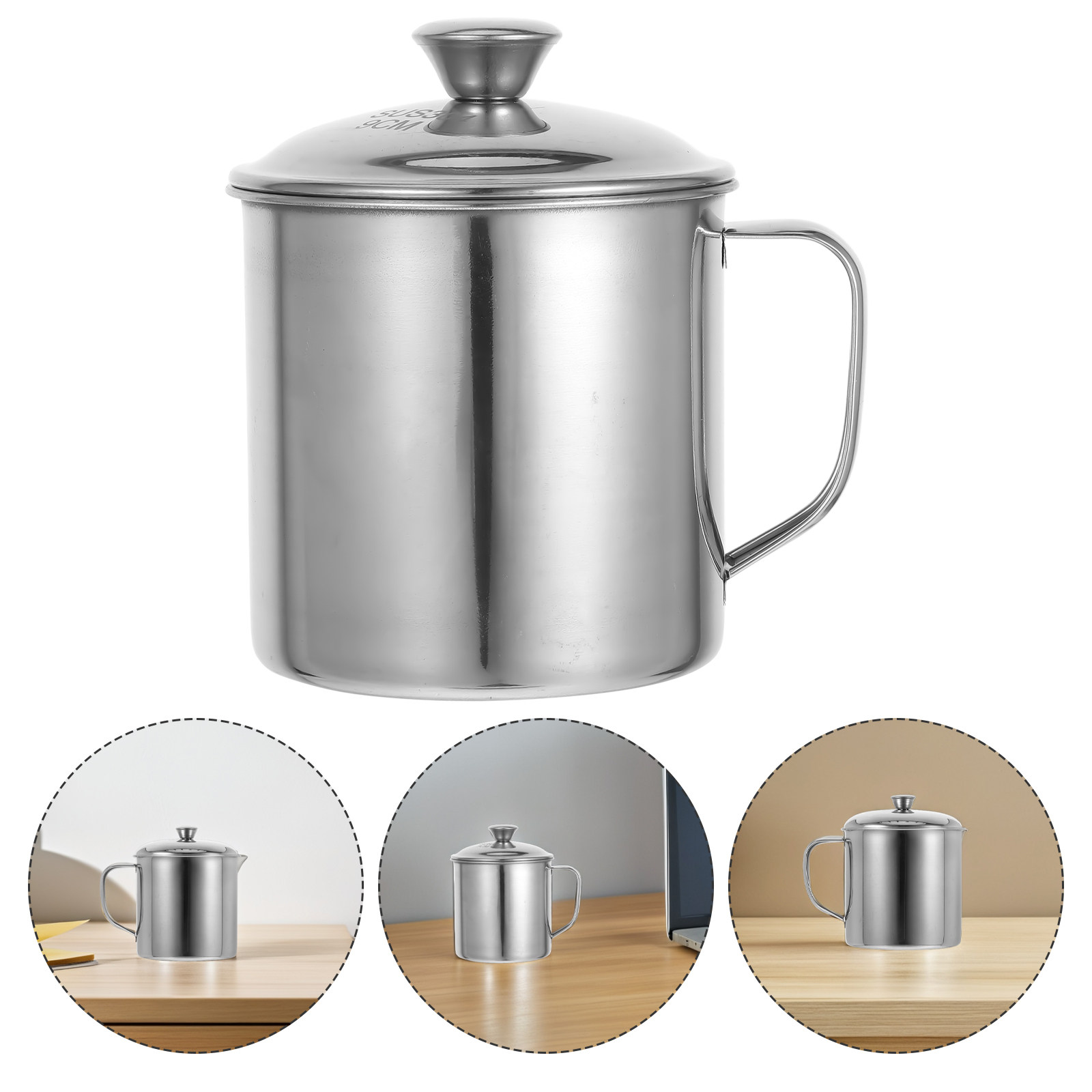 Stainless Steel Cup With Lid R - đánh giá và giá Coffee Tea & Jane