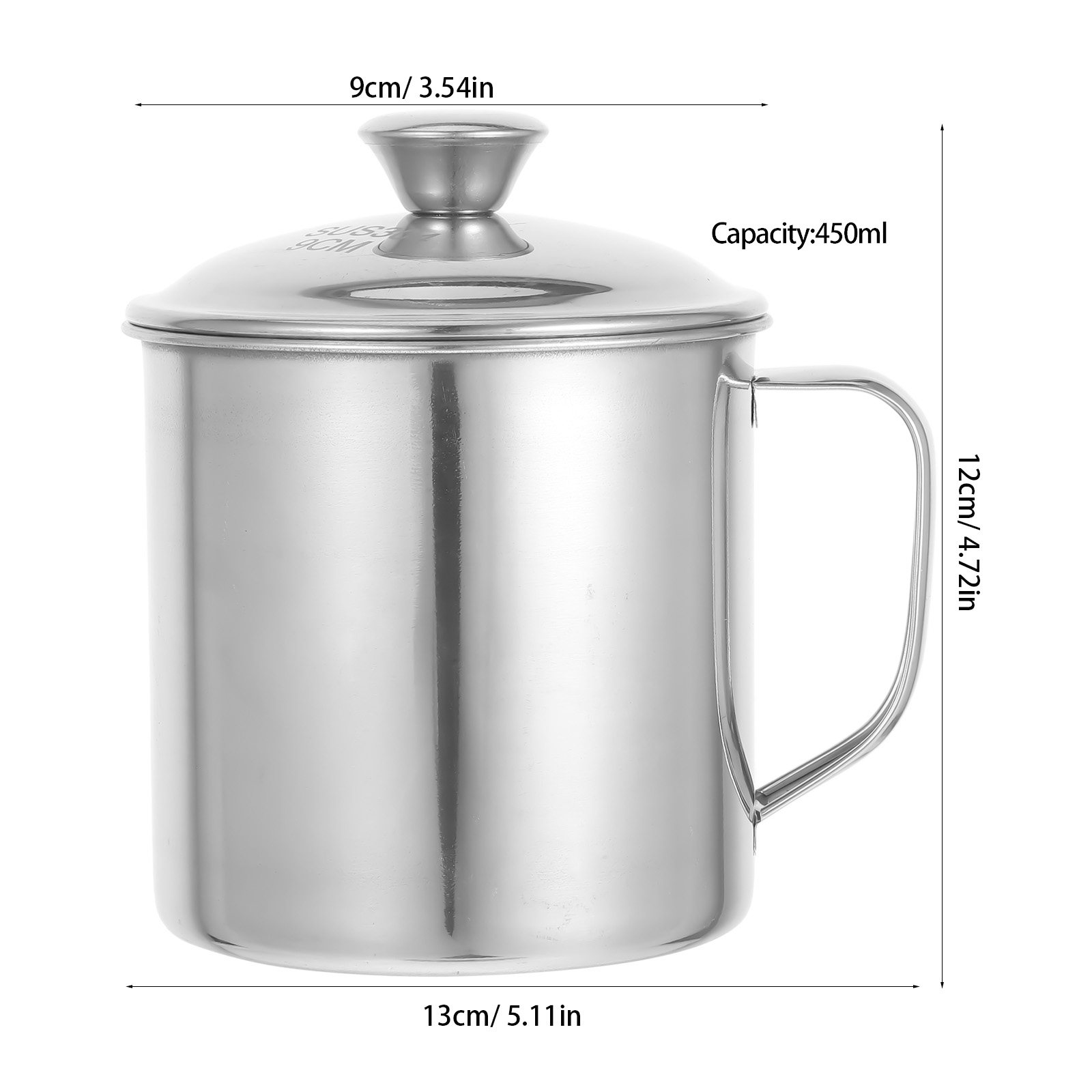 Stainless Steel Cup With Lid R - đánh giá và giá Coffee Tea & Jane