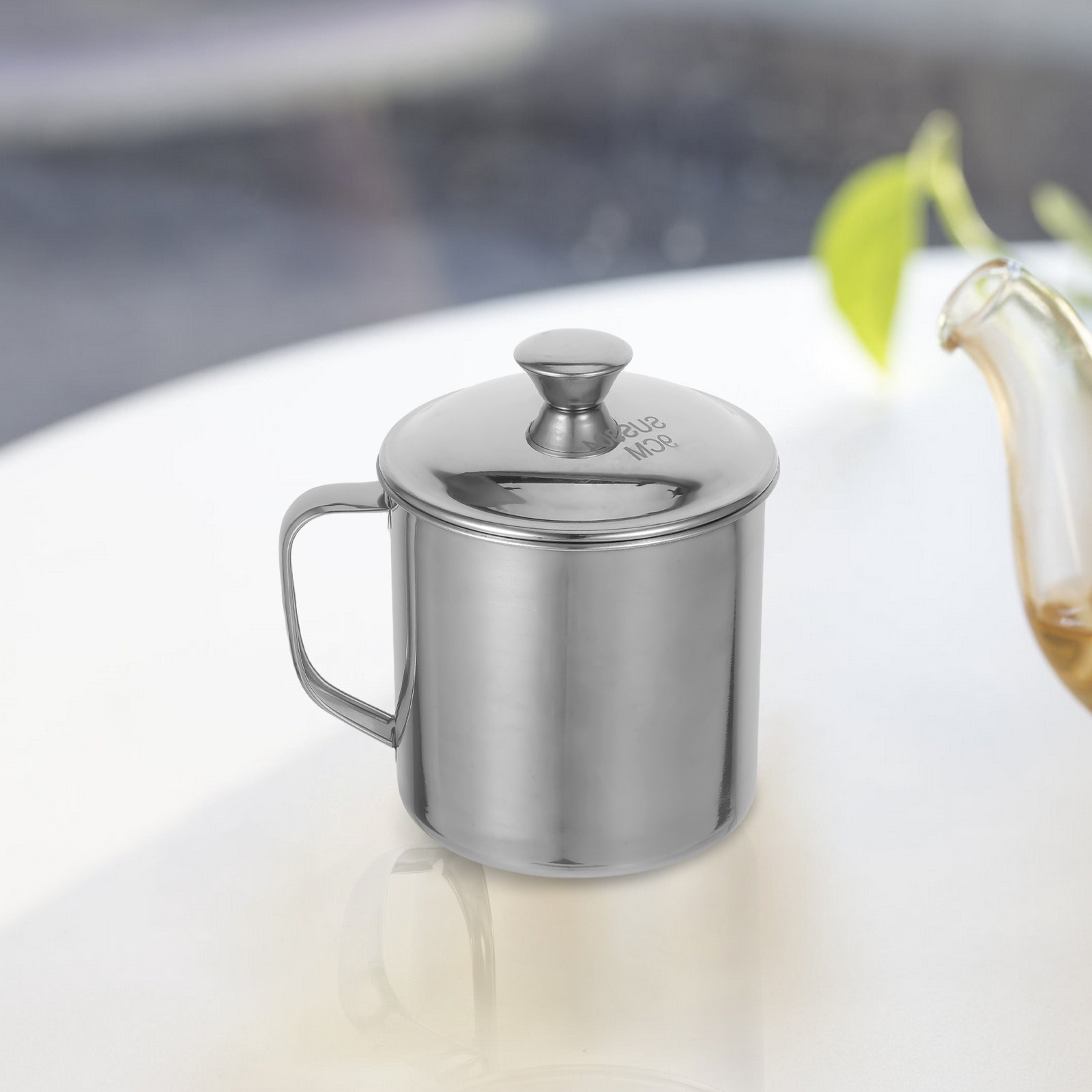 Stainless Steel Cup With Lid R - đánh giá và giá Coffee Tea & Jane