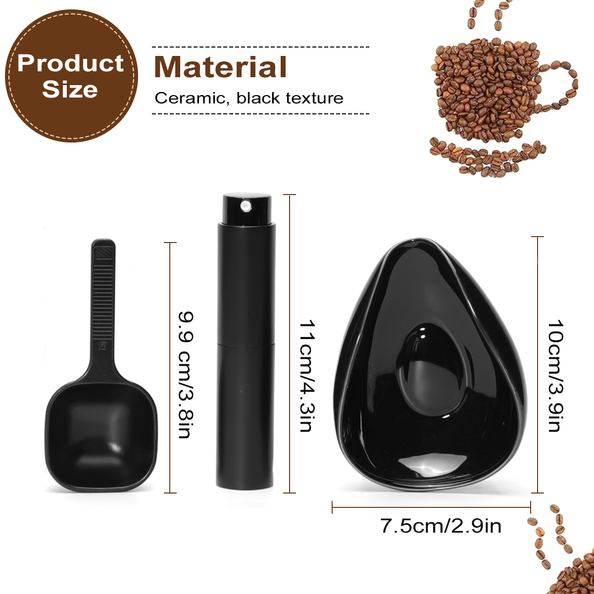 Leeseph Coffee Bean Dosing Cup - đánh giá và giá Coffee Tea And Sugar Set