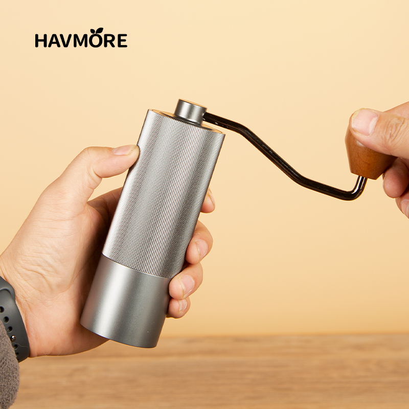 Manual Coffee Grinder 304 Stai - đánh giá và giá Burr Hand Grinder
