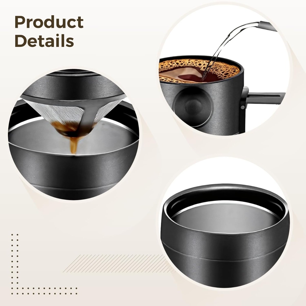 Stainless Steel Coffee Mug 350 - đánh giá và giá Xbloom Coffee Tea