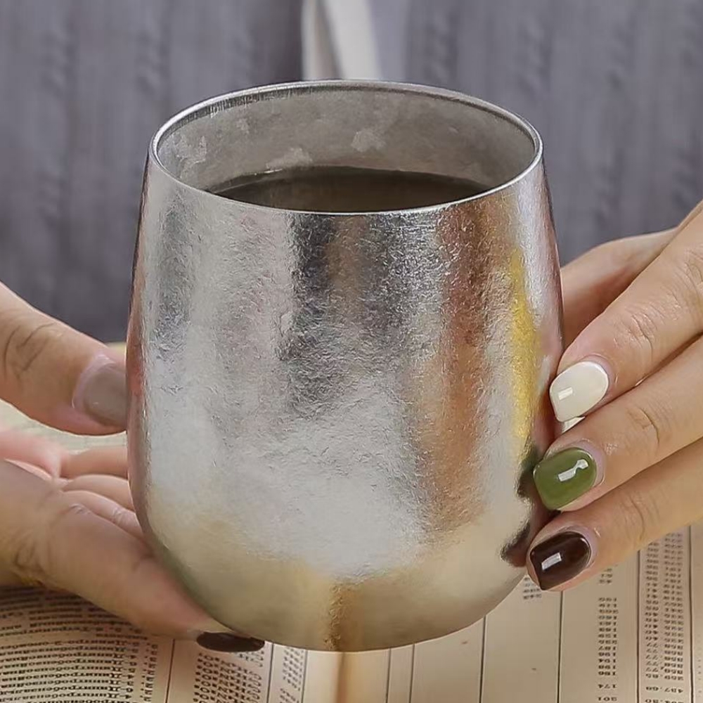 Outdoor Egg Mug Pure Titanium  - đánh giá và giá Xbloom Coffee Tea