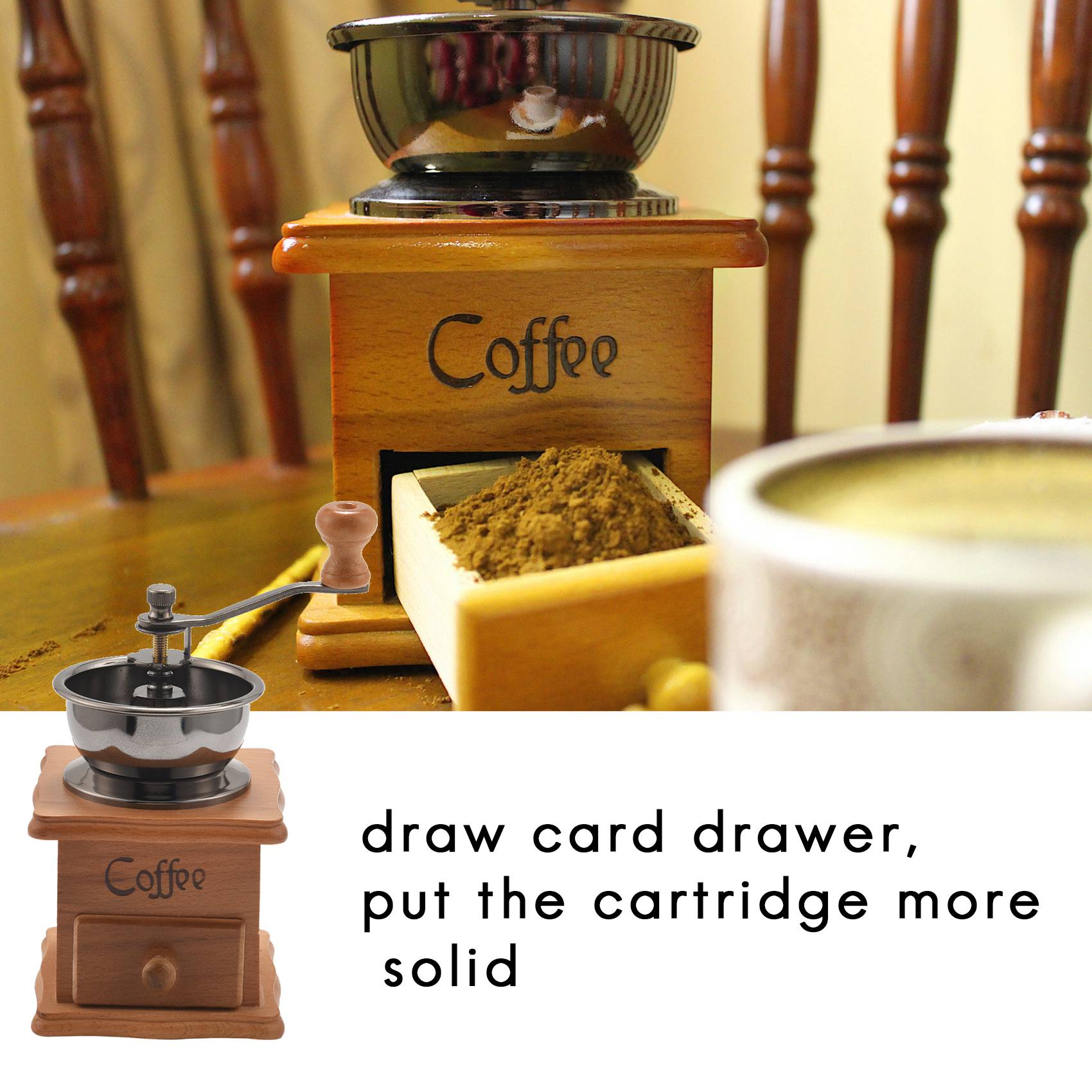 [Promotions]Manual Coffee Grin - đánh giá và giá Burr Hand Grinder