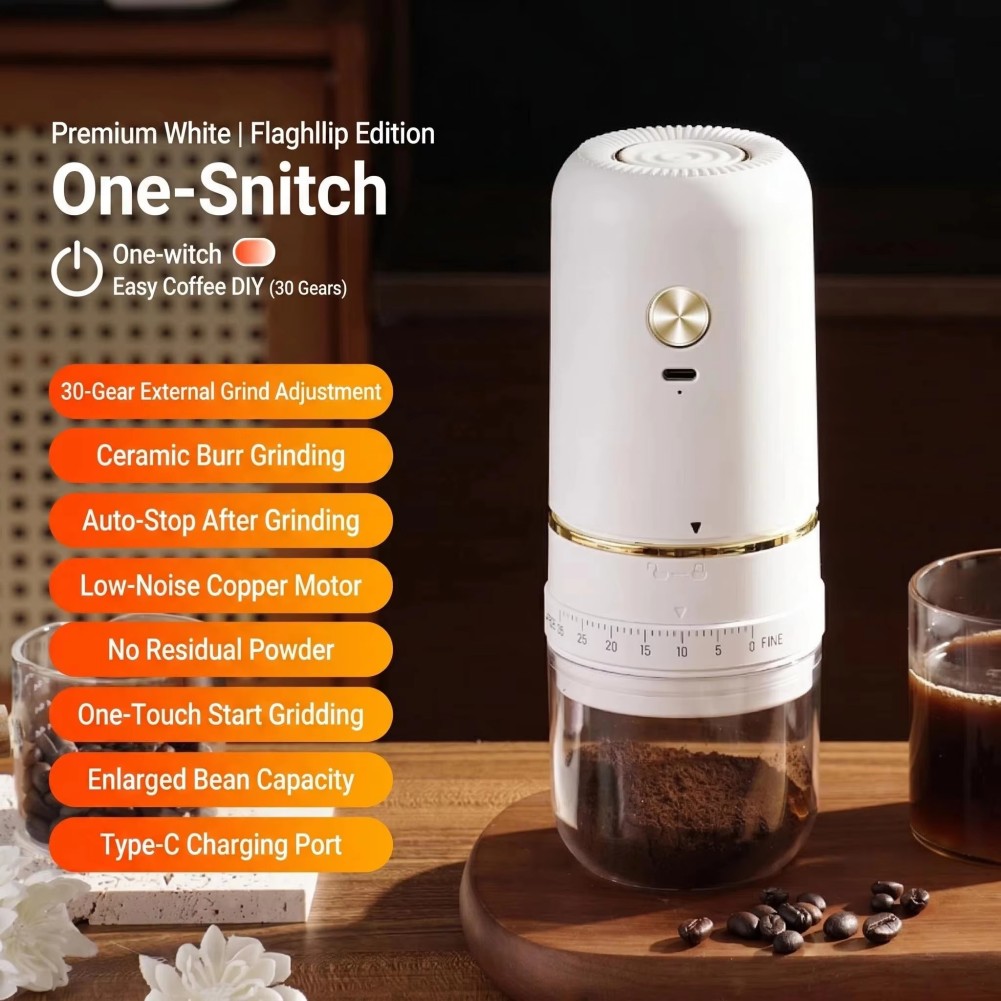 Electric Coffee Bean Grinder C - đánh giá và giá Burr Hand Grinder