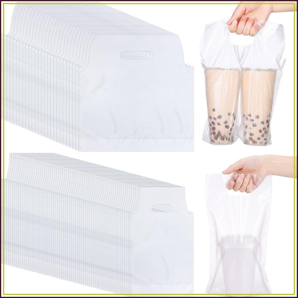 200 Clear Plastic Cup Carrier  - đánh giá và giá Coffee Tea Images